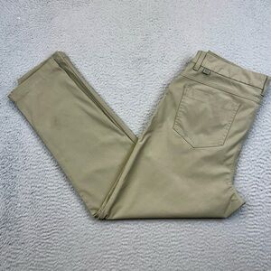 VRST Pants Mens 33x30 Khaki Beige Stretch‎ Straight Chino Golf Casual Pockets